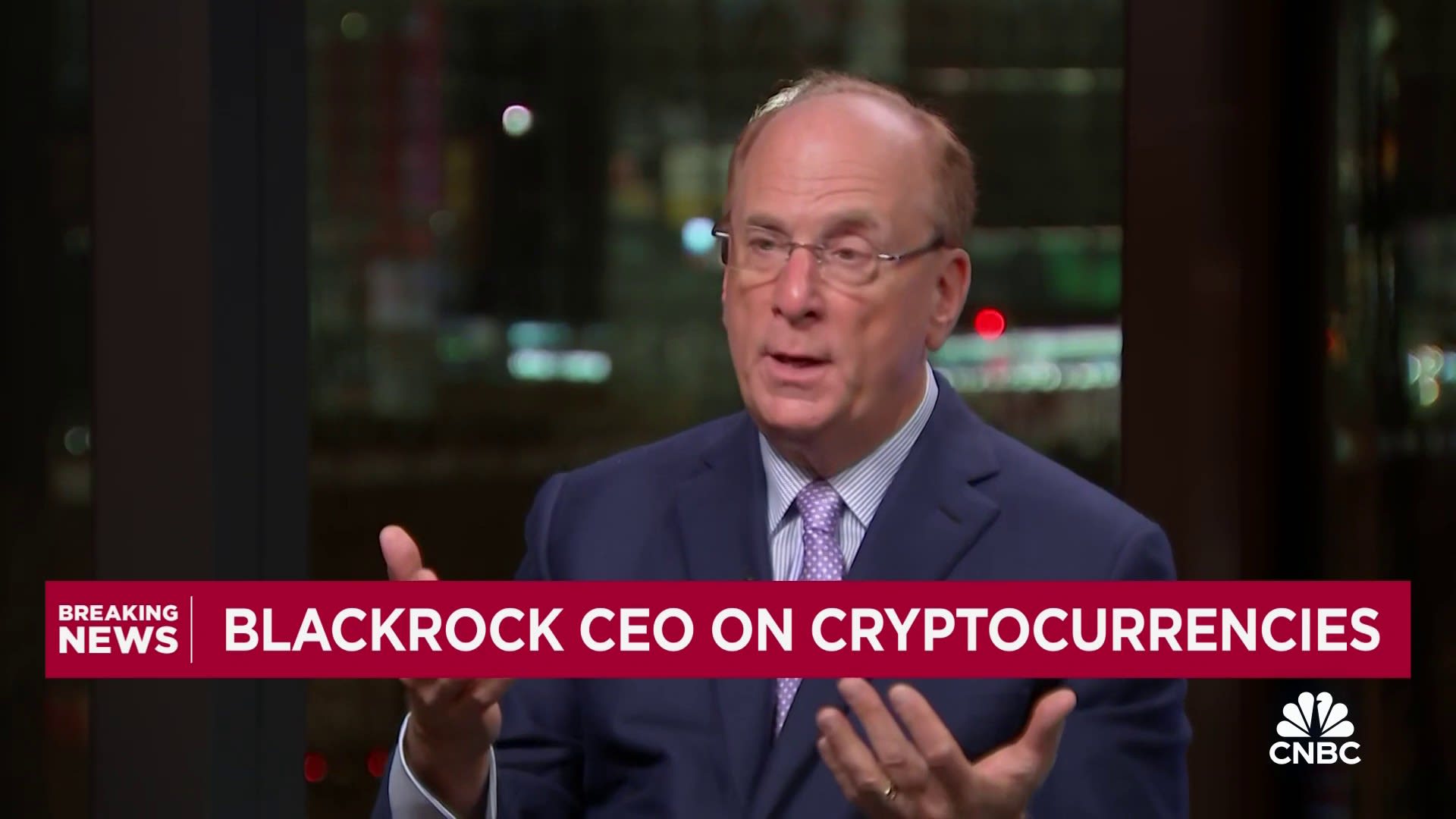 BlackRock CEO Larry Fink: Bitcoin ETF approvals are 'stepping stones'  towards tokenization