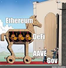 Сomics meme: "Ethereum DeFi AAVE Gov" - Comics - Meme-arsenal.com
